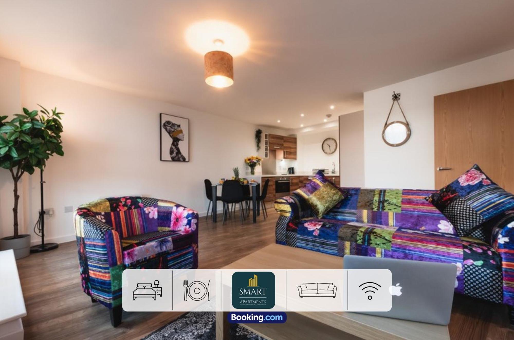 Spacious City Center Apartment By Smart Apartments Short Lets & Serviced Accommodation Apartment Southampton With Free Wifi Экстерьер фото