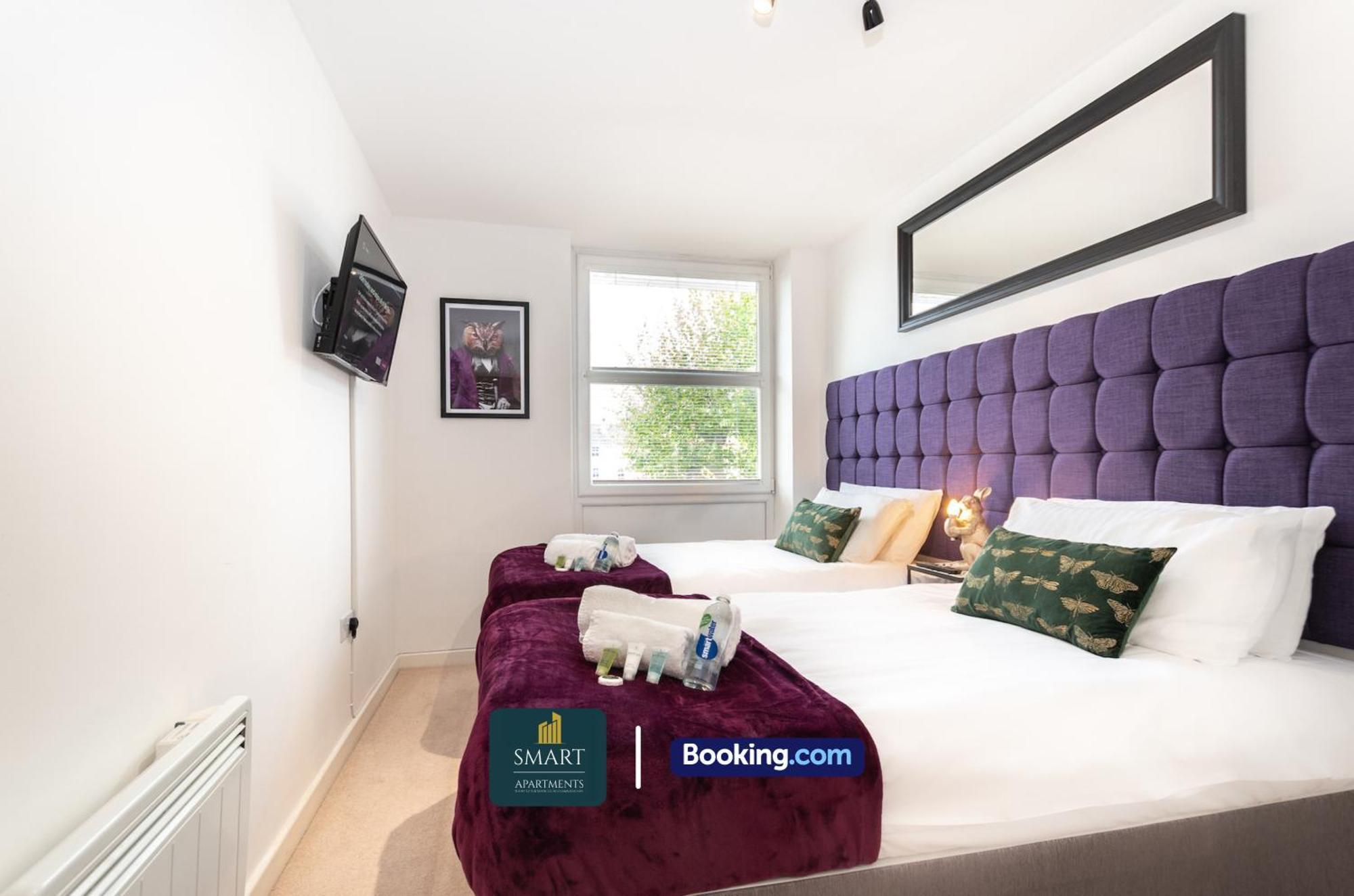 Spacious City Center Apartment By Smart Apartments Short Lets & Serviced Accommodation Apartment Southampton With Free Wifi Экстерьер фото