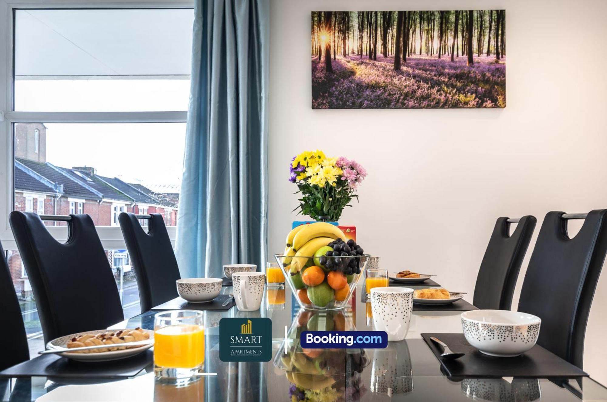 Spacious City Center Apartment By Smart Apartments Short Lets & Serviced Accommodation Apartment Southampton With Free Wifi Экстерьер фото