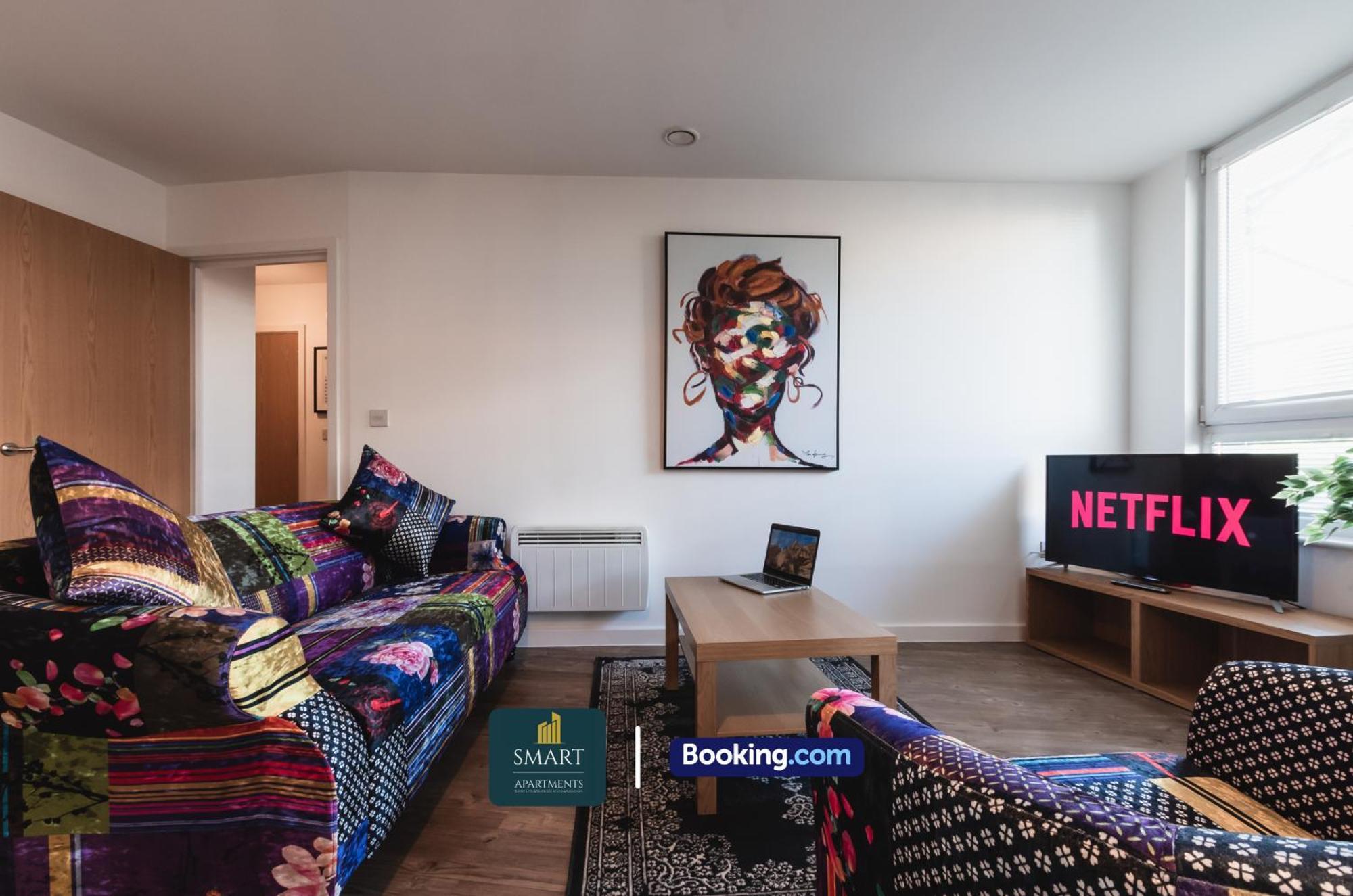 Spacious City Center Apartment By Smart Apartments Short Lets & Serviced Accommodation Apartment Southampton With Free Wifi Экстерьер фото